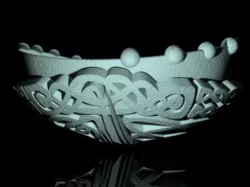 The Apprentice Knot Bowl 3D print model