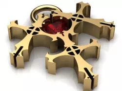 The Triple Cross  3D print model