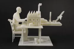 Third Industrial Revolution 3D print model
