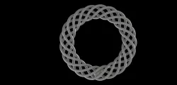 Torus sphere 3D print model