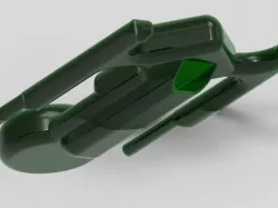 Toy space ship 3D print model