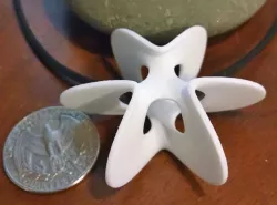 Trefoil Star Pendant 3D print model