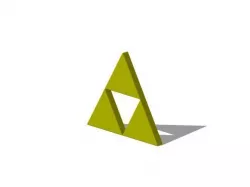 Triforce 3D print model