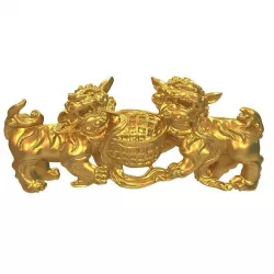 Two Lions 3D print model