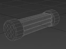Uranium Rod Free 3D model