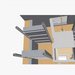 Watchtower sleeping room 3D print model