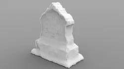 Weathered Memorial 3D print model