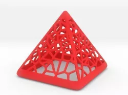 Wired Pyramid 3D print model
