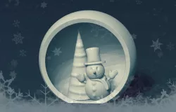 Xmas ball 3D print model