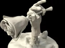 Zombies also love - Model 01 3D print model