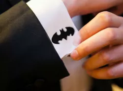 Batman Cufflinks 3D print model