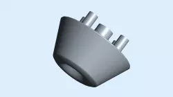Box Riser Foot 3D print model