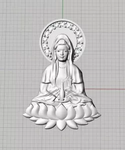 Buddha 3D print model
