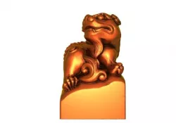 Chinese Seal 3D print model