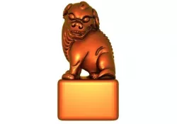 Chinese Seal1 3D print model