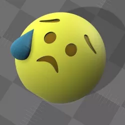 Emoji 3D print model