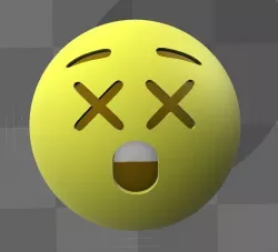 Emoji 3D print model