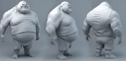 Fat Dude Jack 3D print model