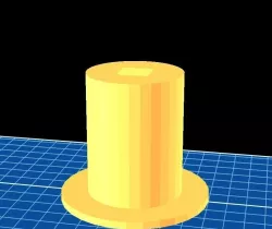 FlashForge Creator Pro Octave Reel Sleeve - Large 3D print model