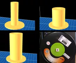FlashForge Creator Pro Octave Reel Sleeve Pack 3D print model