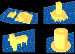FlashForge Creator Pro Universal 3-D Filament Reel Holder 3D print model