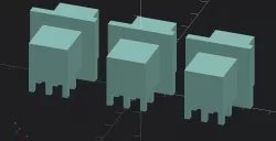 FlashForge Creator Pro Universal Reel Sleeve Stackers 3D print model