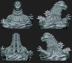 Godzilla 1954 3D print model
