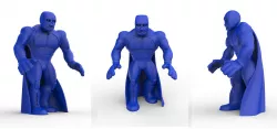 Mexican Wrestler Blue Demon 3D print model