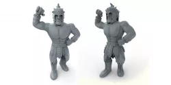 Mexican Wrestler El Gladiator 3D print model
