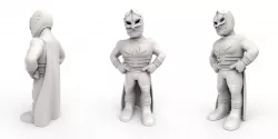 Mexican Wrestler Mascarita Sagrada 3D print model