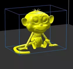 Monkey 3D print model