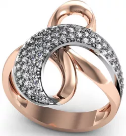 Moon ring 3D print model