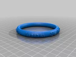 My Customized Text Ring/Bracelet/Crown Thing
