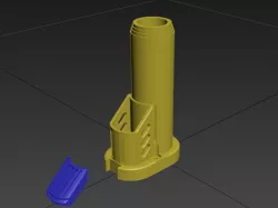Nerf Star Lord Quad Blaster Bottom Barrel Replacement / Extension