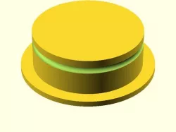 O Ring Seal-able end cap for a 3" PVC pipe