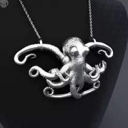 Octopus Pendant  3D print model