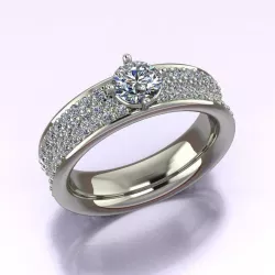 PAVE RING B 3D print model