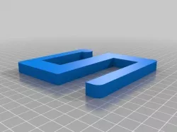 S hook 3D print model