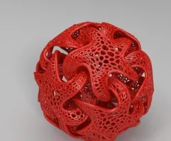 Starfish printable 3D print model