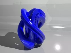 Torus Knot oo3 3D print model