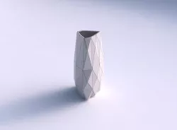 Vase triangle with triangle plates 3D print model