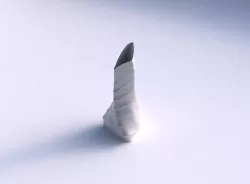 Vase twist puffy tappered triangle with small horizontal sect... 3D print model