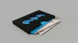 Wallet Batman 3D print model