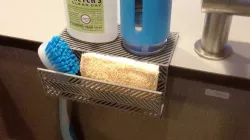 007g - Sponge Holder - Side mount - Angular pattern -  3D print model