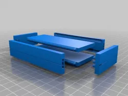 1;24 platform 8'w x 3' d x 6" h