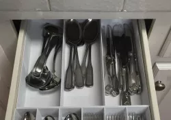 3-section Drawer Divider  Organizer for kitchen drawers  3D print model