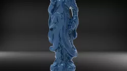 Bust Woman Indian Print 3D print model