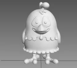 cartoon Chicken 3D print model