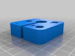 Cherry Pi III Printer: Mini V Wheel Carriage for OpenBuild Extrusions (magnetic design)