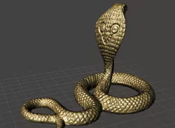 Cobra Snake 3D print model